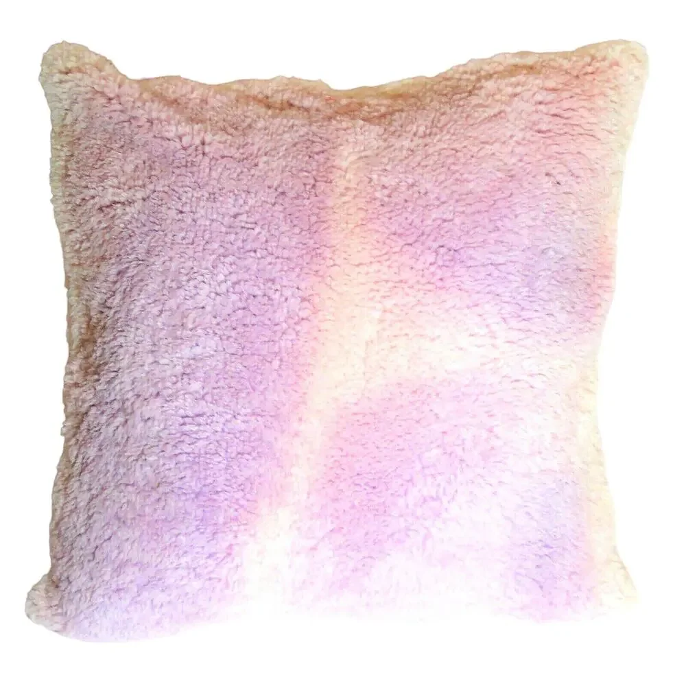 Pottery Barn Classic Pink Purple Swirl Tie Dye PILLOW COVER 18